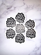 Load image into Gallery viewer, Die Cut Sticker | Black Girl Magic
